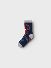 NAME IT 3-Pak Spider-Man Strømper Netin Dark Sapphire